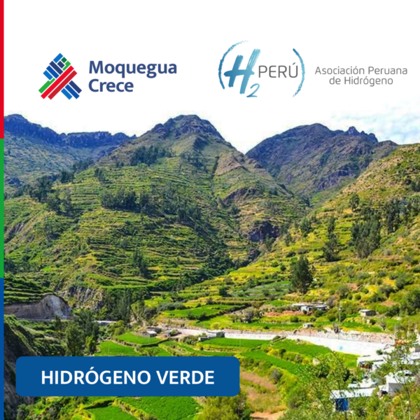 Moquegua Crece y H2 Perú, firman convenio para impulsar el desarrollo del Hidrógeno Verde en la región Moquegua