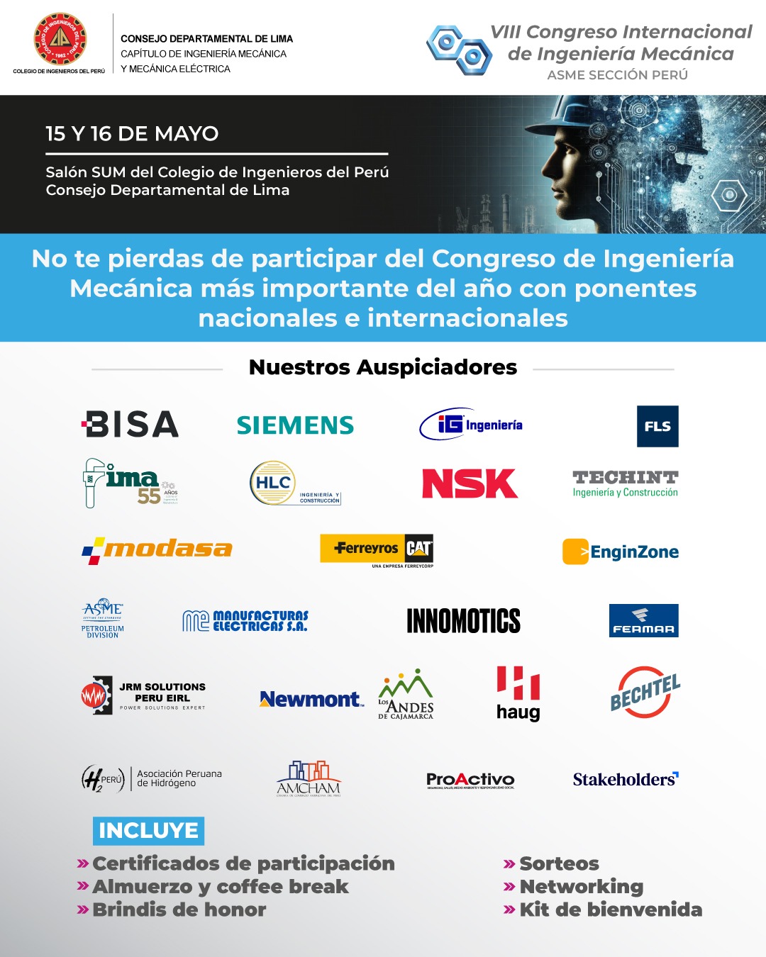 VIII Congreso Internacional de Ingeniería Mecánica